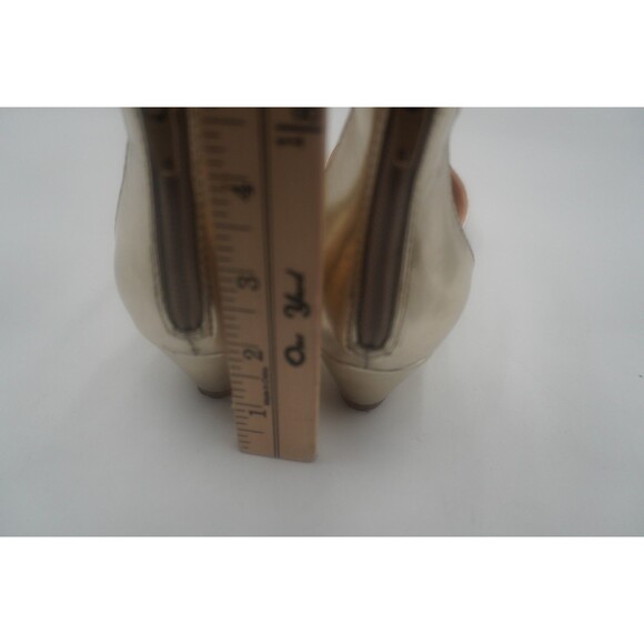 American Glamour Badgley Mischka Gold Open Toe Crystal Ankle Strap Sandals Sz 7 - Picture 6 of 10